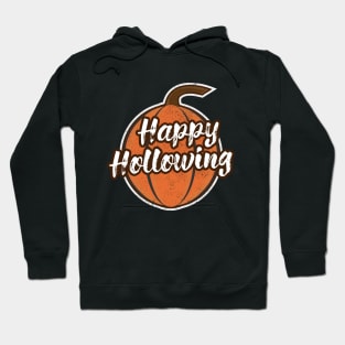 Halloween Pumpkin Humor - Happy Hollowing Hoodie